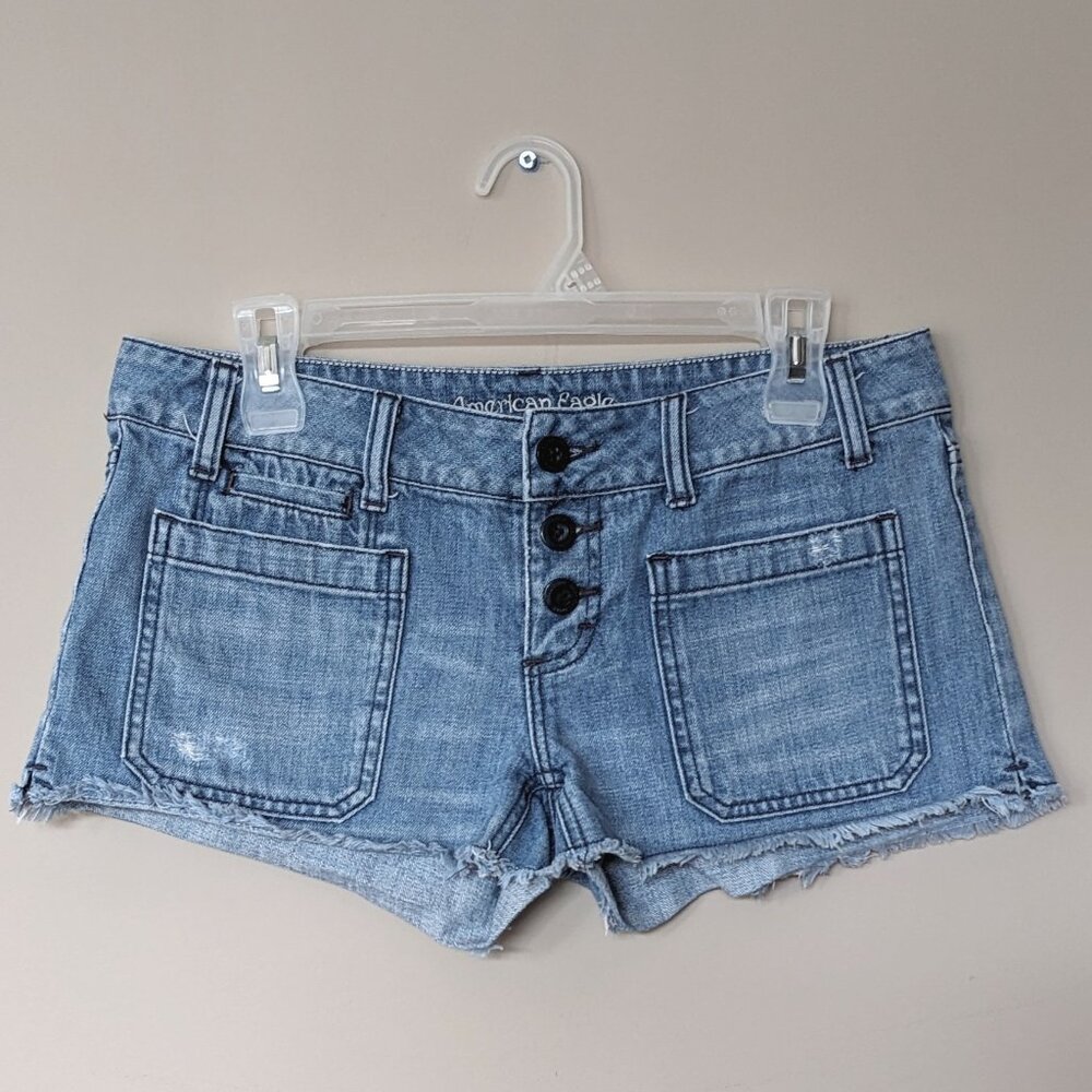 Vintage Y2K American Eagle Low Rise Denim Shorts